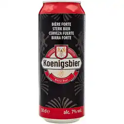 Carrefour KOENIGSBIER Bière Forte offre