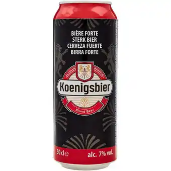 Carrefour KOENIGSBIER Bière Forte offre