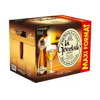 Carrefour LA GOUDALE Bière Maxi Format offre