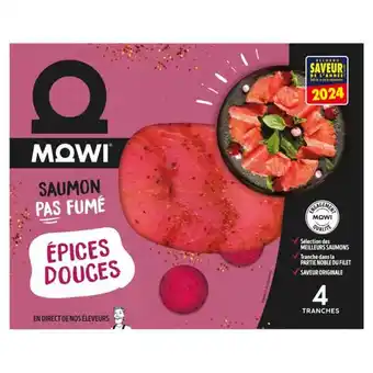 Carrefour MOWI Saumon non fumé offre