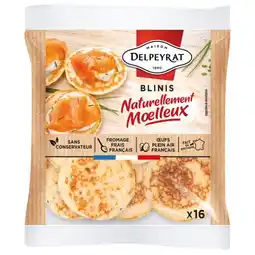 Carrefour DELPEYRAT Mini Blinis offre