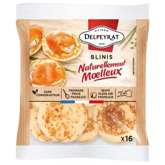 Carrefour DELPEYRAT Mini Blinis offre