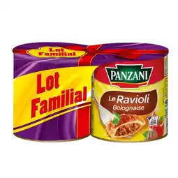 Carrefour PANZANI Ravioli Bolognaise Lot Familial offre