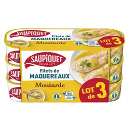 Carrefour SAUPIQUET Filets de maquereaux offre