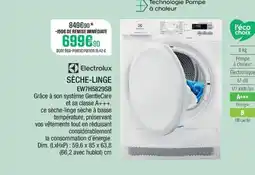 Extra ELECTROLUX Sèche-linge ew7h5829sb offre