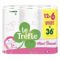 Carrefour LE TRÈFLE Papier hygiénique offre