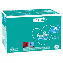 Carrefour PAMPERS Lingettes nettoyantes bébé offre