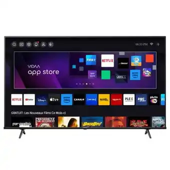 Carrefour HISENSE Téléviseur QLED 4K* - 108 cm offre