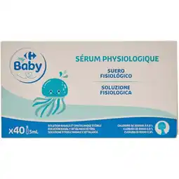 Carrefour CARREFOUR BABY Sérum physiologique offre