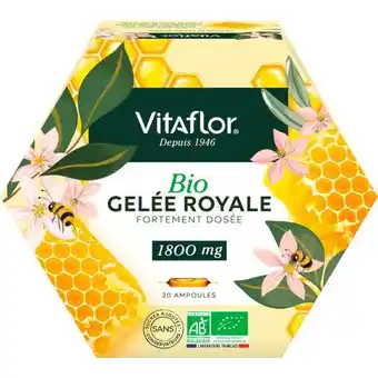 Carrefour VITAFLOR Gamme Gelée Royale bio offre