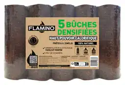 Brico Dépôt Buches de bois compressees x5 offre