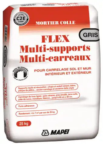 Brico Dépôt Mortier-colle flex multi-supports (1) offre