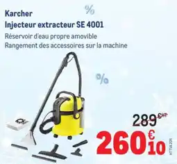 METRO KARCHER Injecteur extracteur SE 4001 offre