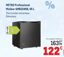 METRO METRO PROFESSIONAL Minibar GMB1045B offre