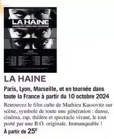 Carrefour Na! - paris, lyon, marseille, et en tournée dans toute la france à partir du 10 octobre 2024 offre