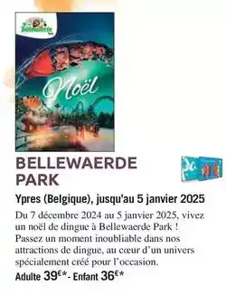 Carrefour Bellewaerde park offre