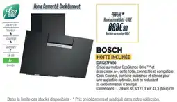 Proxi Confort BOSCH Hotte inclinée dwk87fn60 offre