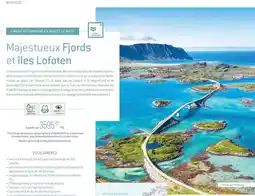 Salaün Holidays Majesteux fjords et îles lofoten offre