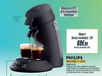 Proxi Confort PHILIPS Machine à café csa210.25 offre