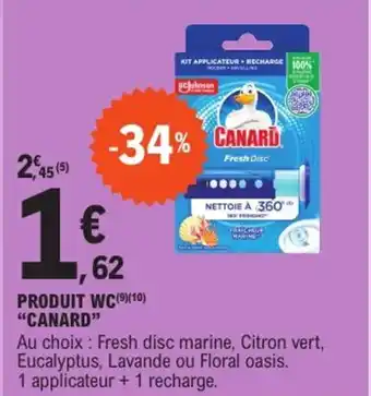 E.Leclerc Express "CANARD" Produit wc offre