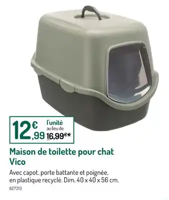 Botanic Vico Maison de toilette pour chat offre