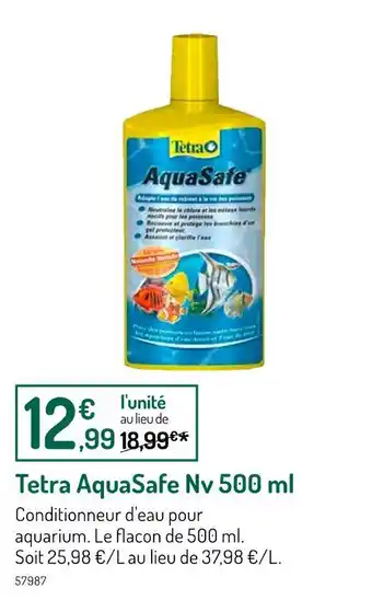 Botanic Tetra Tetra AquaSafe Nv 500 ml offre