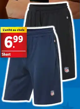 Lidl Nfl short offre