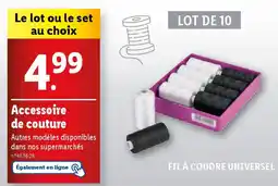 Lidl Accessoire de couture offre