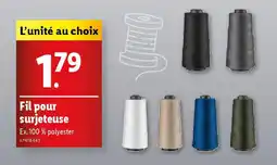 Lidl Fil pour surjeteuse offre