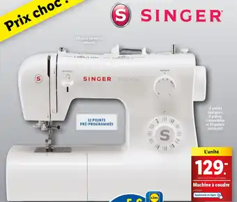 Lidl Singer machine a coudre offre