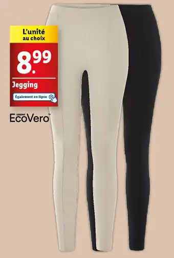 Lidl Lenzing ecovero jegging offre