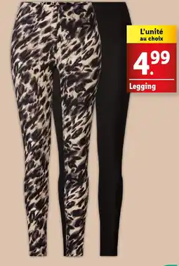 Lidl Lenzing ecovero legging offre