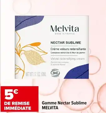 Carrefour maPara parapharmacie Nectar sublime melvita offre