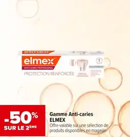 Carrefour maPara parapharmacie Gamme anti caries elmex offre