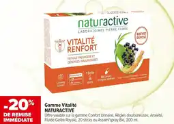 Carrefour maPara parapharmacie Gamme Vitalité NATURACTIVE offre