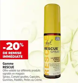 Carrefour maPara parapharmacie Gamme rescue offre