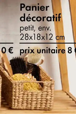 TEDi Panier décoratif offre