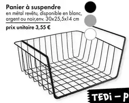 TEDi Panier à suspendre offre