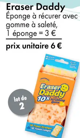 TEDi ERASE DADDY offre