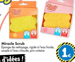 TEDi MIRACLE SCRUB offre