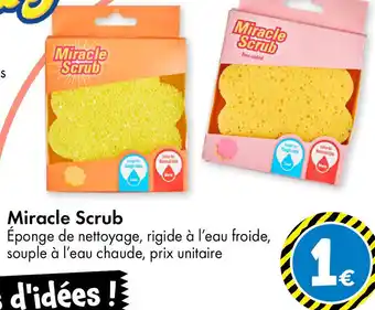 TEDi MIRACLE SCRUB offre