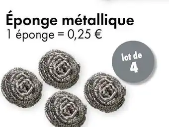 TEDi Éponge métallique offre