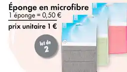 TEDi Éponge en microfibre offre