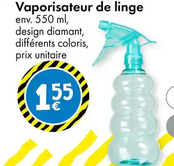 TEDi Vaporisateur de linge offre