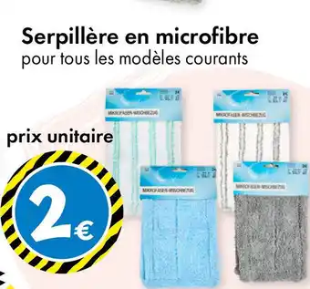 TEDi Serpillère en microfibre offre