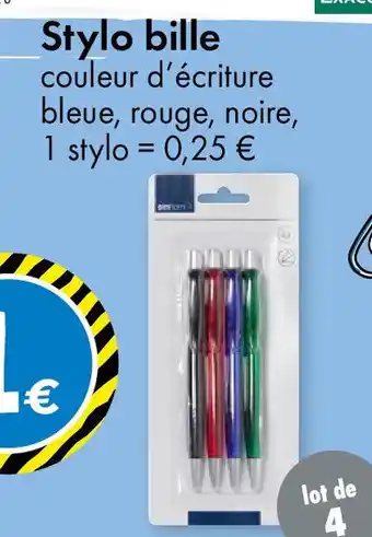 TEDi Stylo bille offre