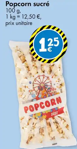 TEDi Popcorn sucré offre