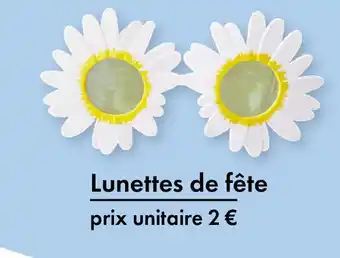 TEDi Lunettes de fête offre