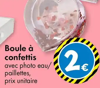 TEDi Boule à confettis offre