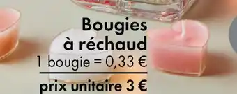 TEDi Bougies à réchaud offre